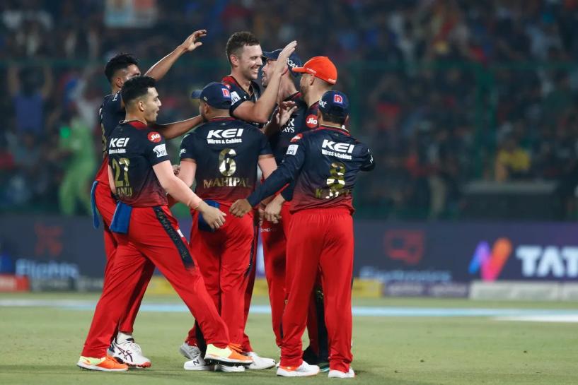 RCB slip up against an all-firing DC to fall short of the finish line