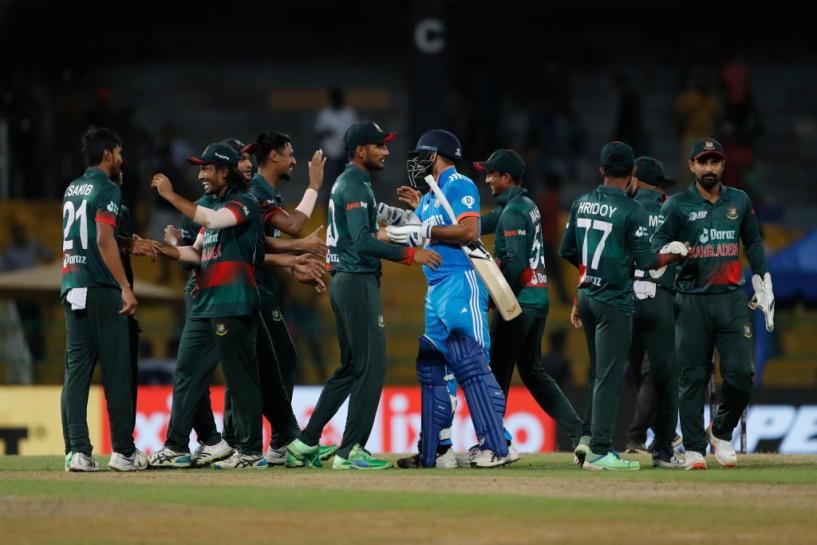 Shubman Gill’s valiant effort goes in vain as Bangladesh pip India in Super Fours thriller