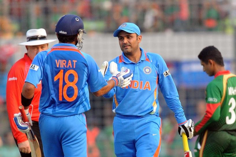 3 Indian centurions against Bangladesh in ODI World Cups