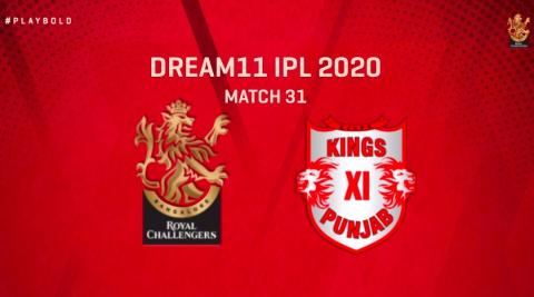 Royal Challengers Bangalore vs Kings XI  Punjab | LIVE