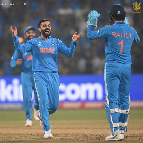 India defeated Netherlands by 160 runs
