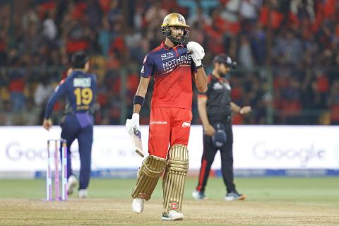 RCB won by 5 wickets