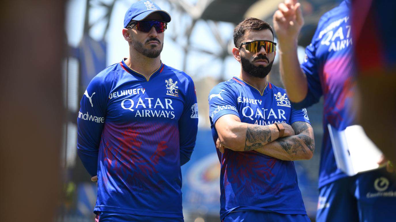 Virat Kohli and Faf du Plessis